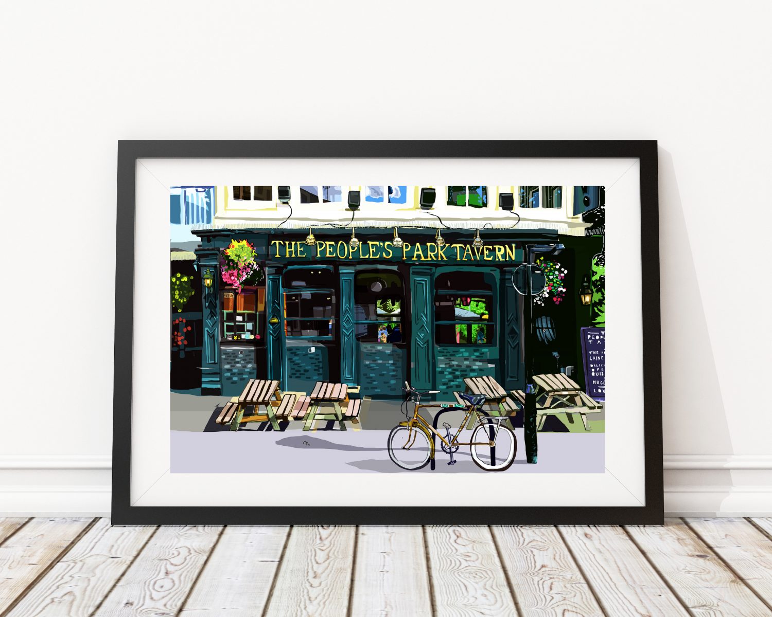 People's Park Tavern, Victoria Park Village, East London Art Print