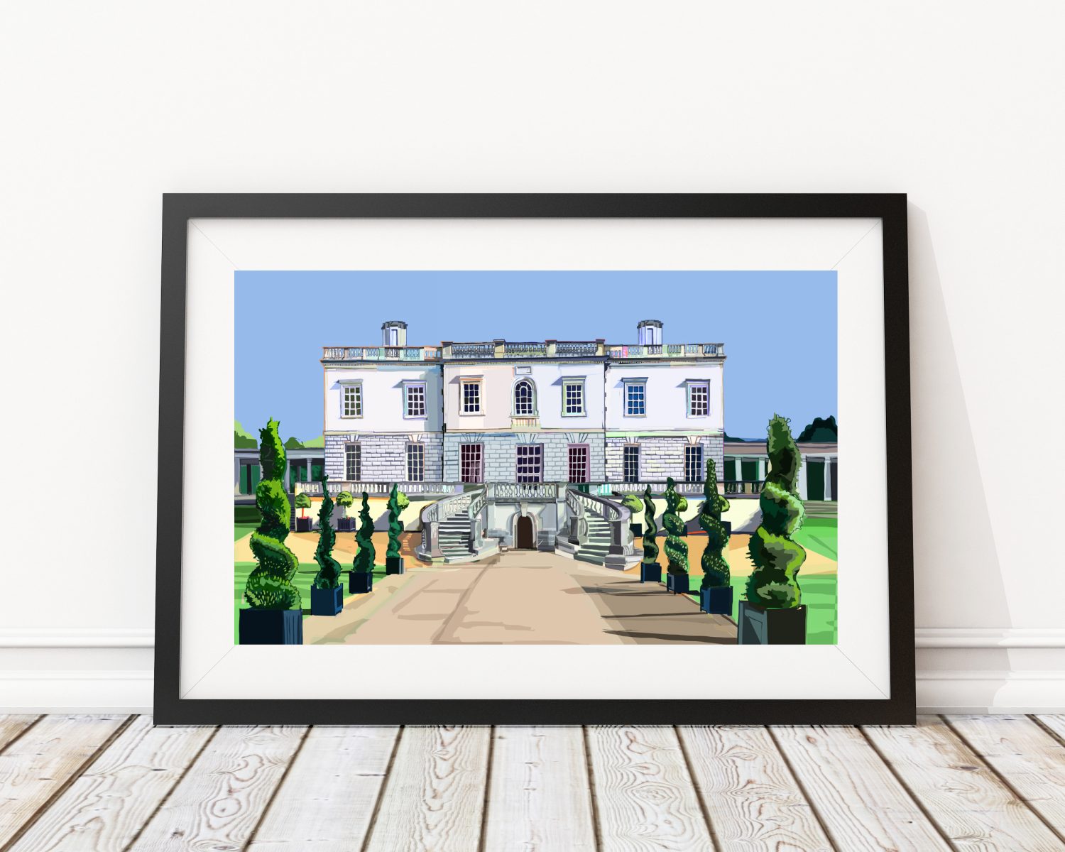 Queen's House, Greenwich, South East London Art Print