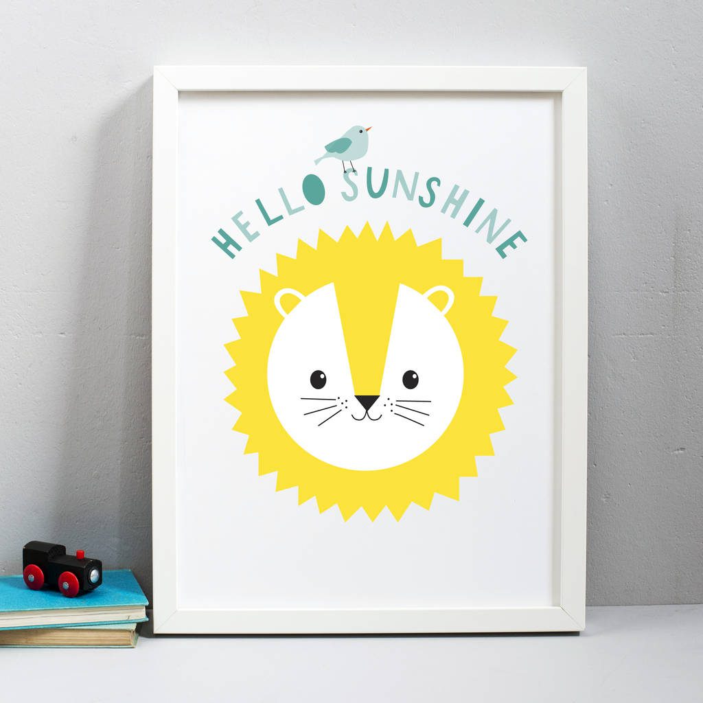 Hello Sunshine Print