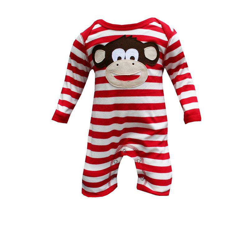 Baby Monkey Romper 3 - 18 months