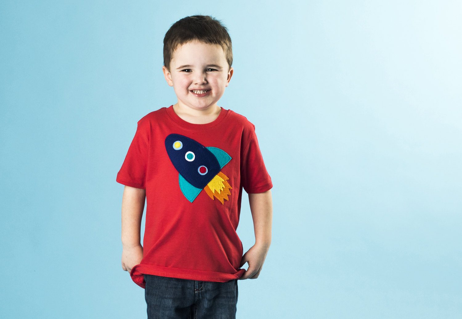 Kids Rocket T'Shirt 2-6 years