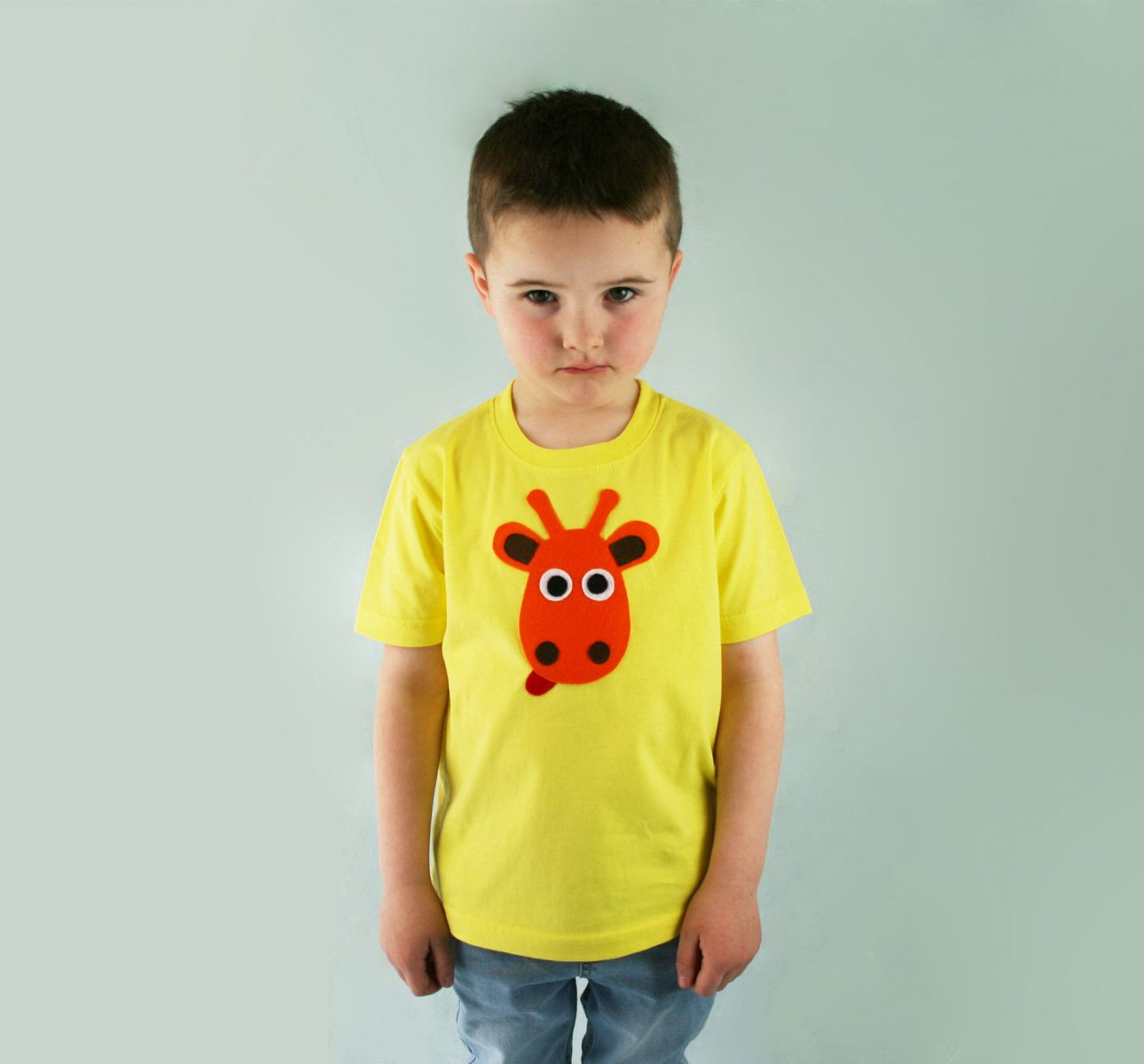 Kids Giraffe T'Shirt 2-5 Years