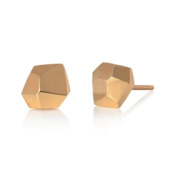 Gold Nugget Studs