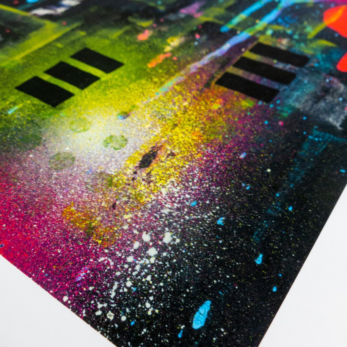 A3 print - 'City lights'