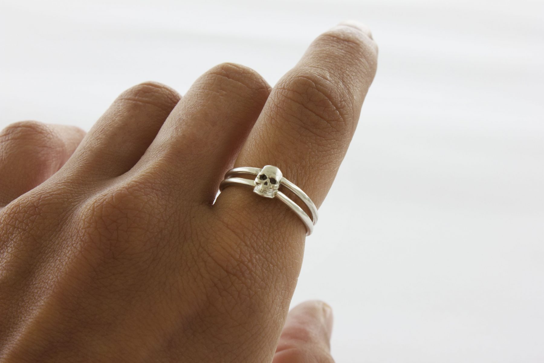 One Skull Ring