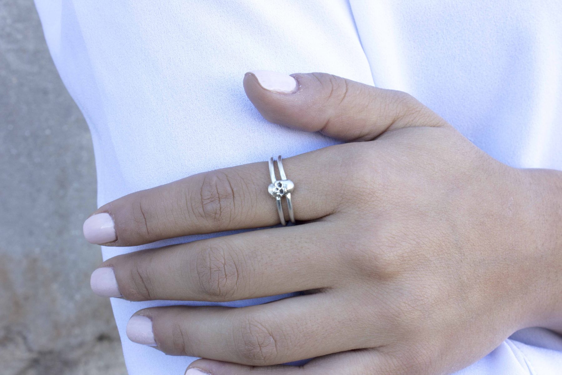 One Skull Ring