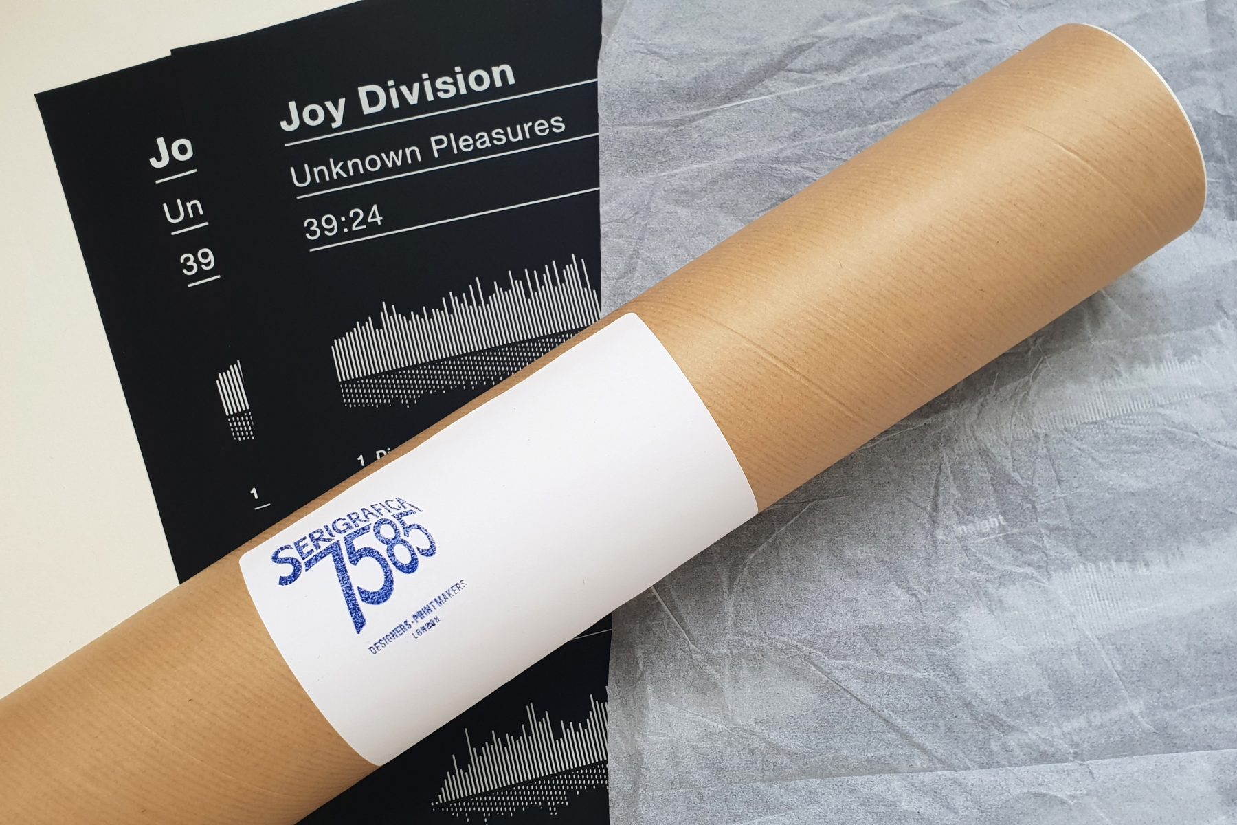 Joy Division Unknown Pleasures Print