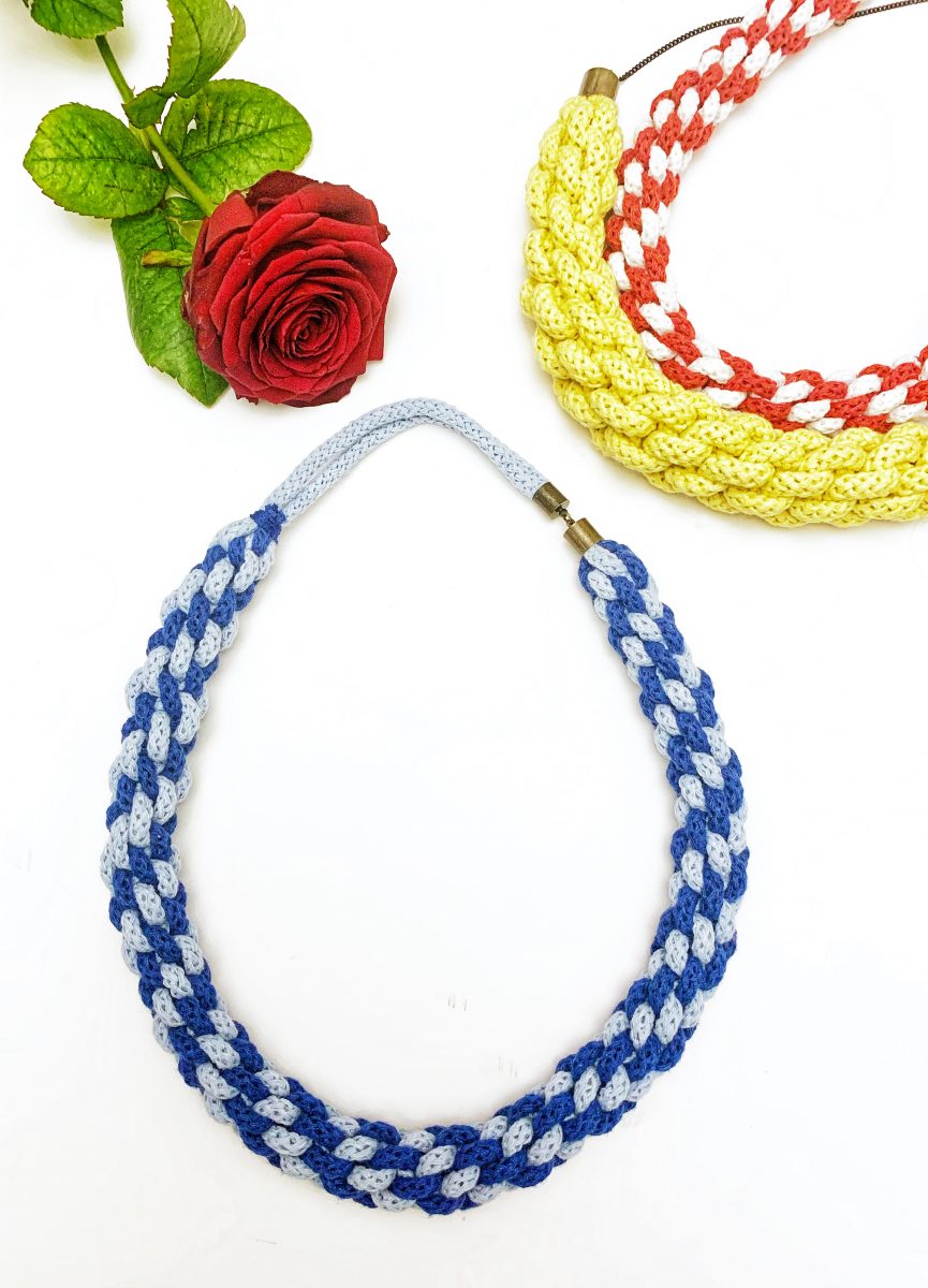 Emilia Necklace - Shades of Blue