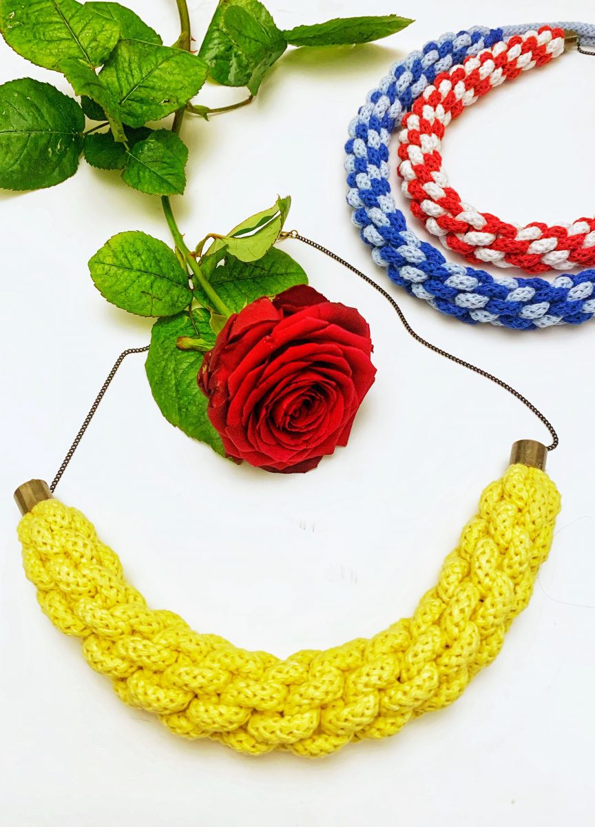 Emilia Necklace - Shades of Blue