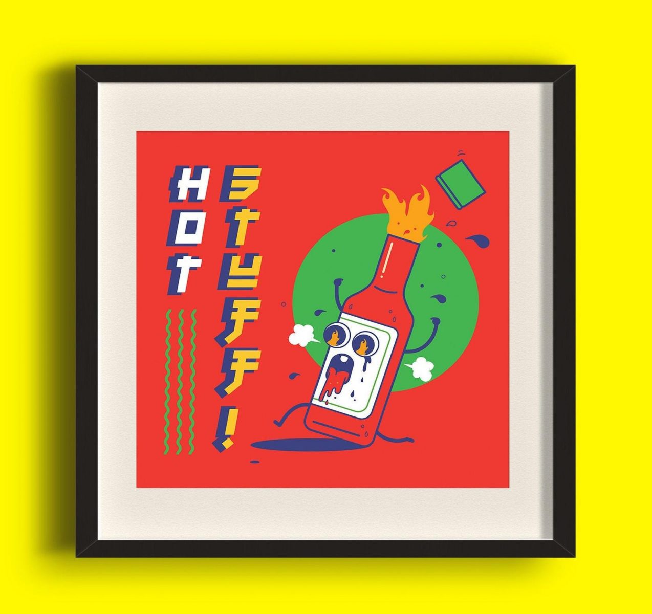 Hot Stuff! Art Print