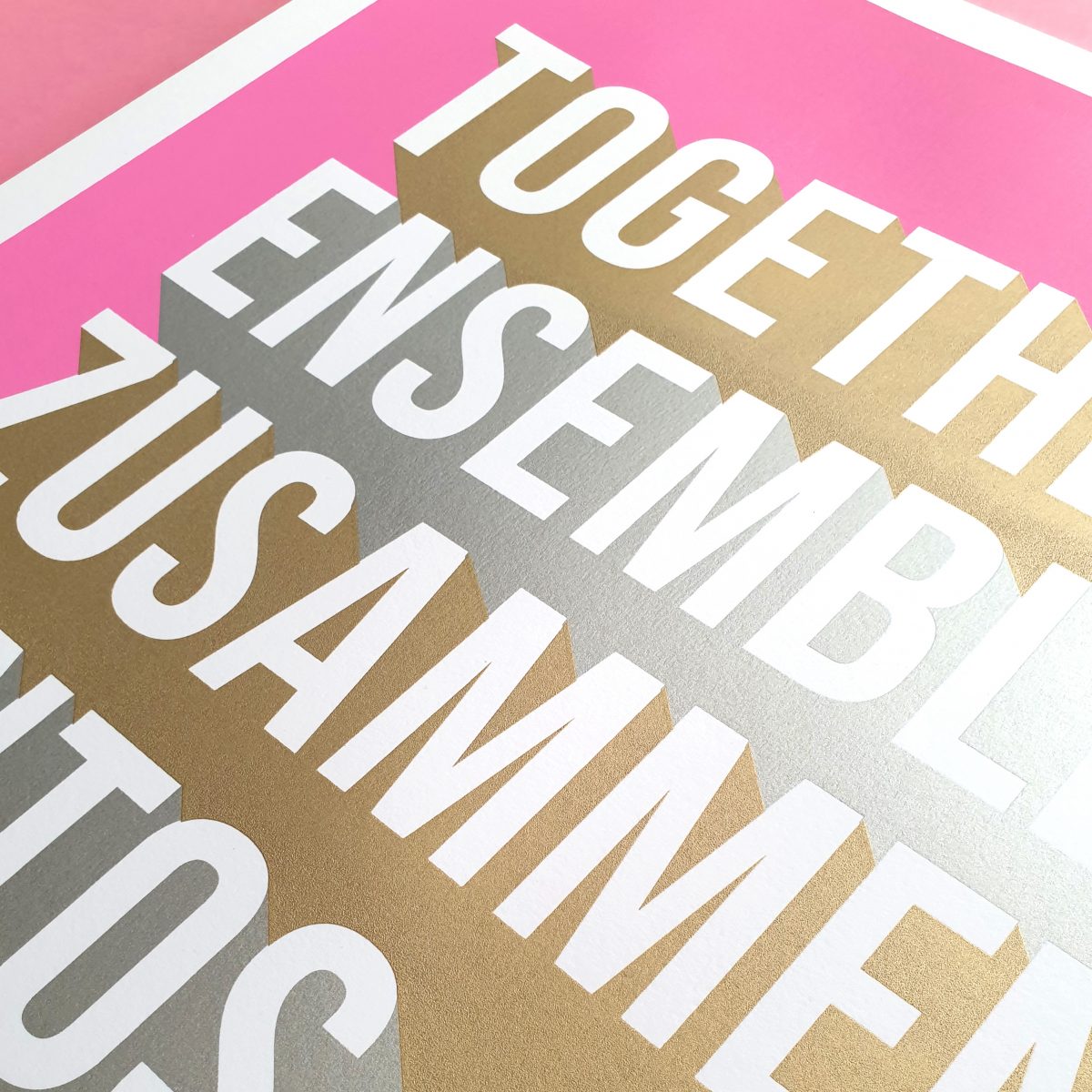 Together - Limited Edition Screen Print