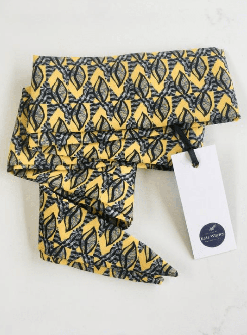 Summer Leaf Twilly Scarf