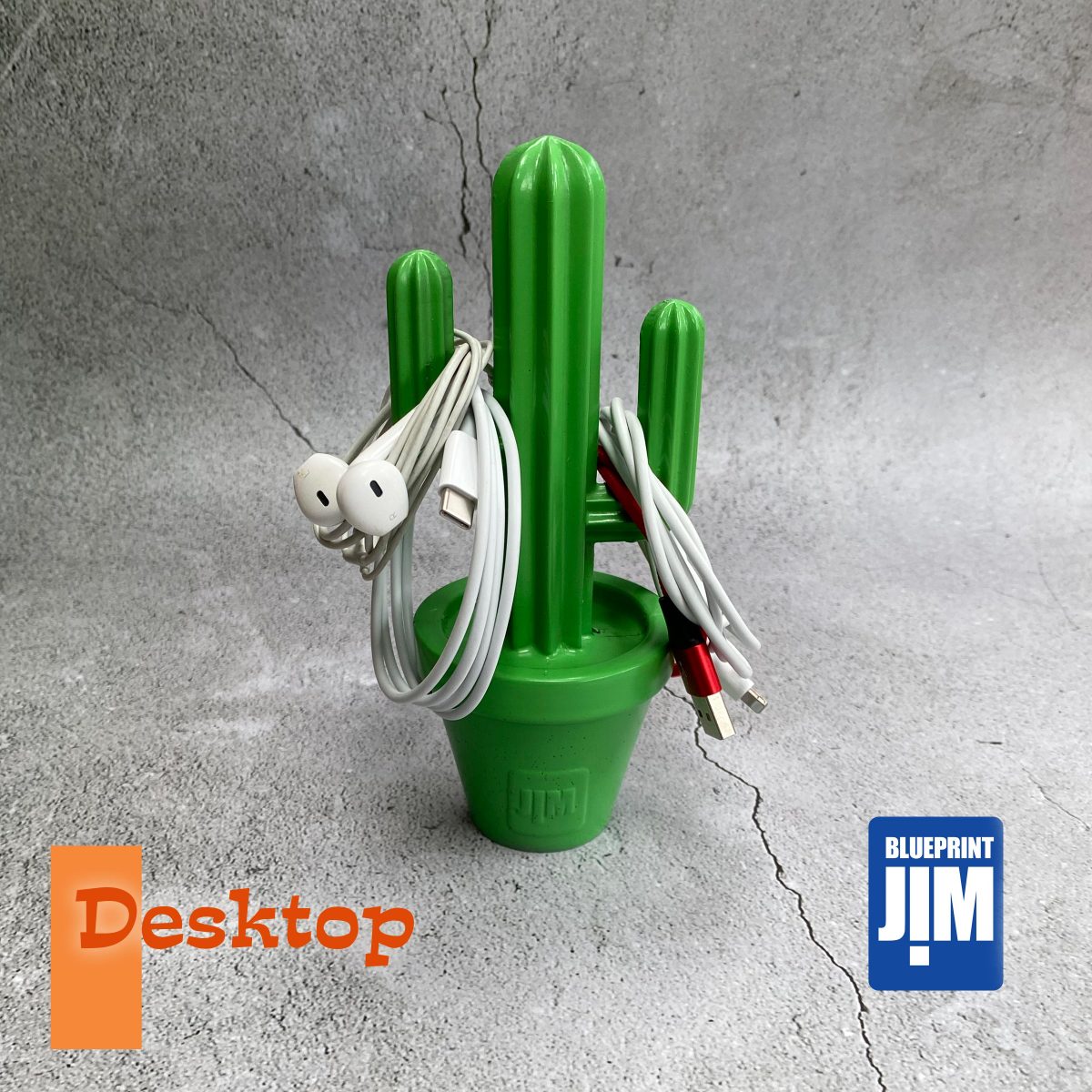 Cactijim - Cactus desk tidy