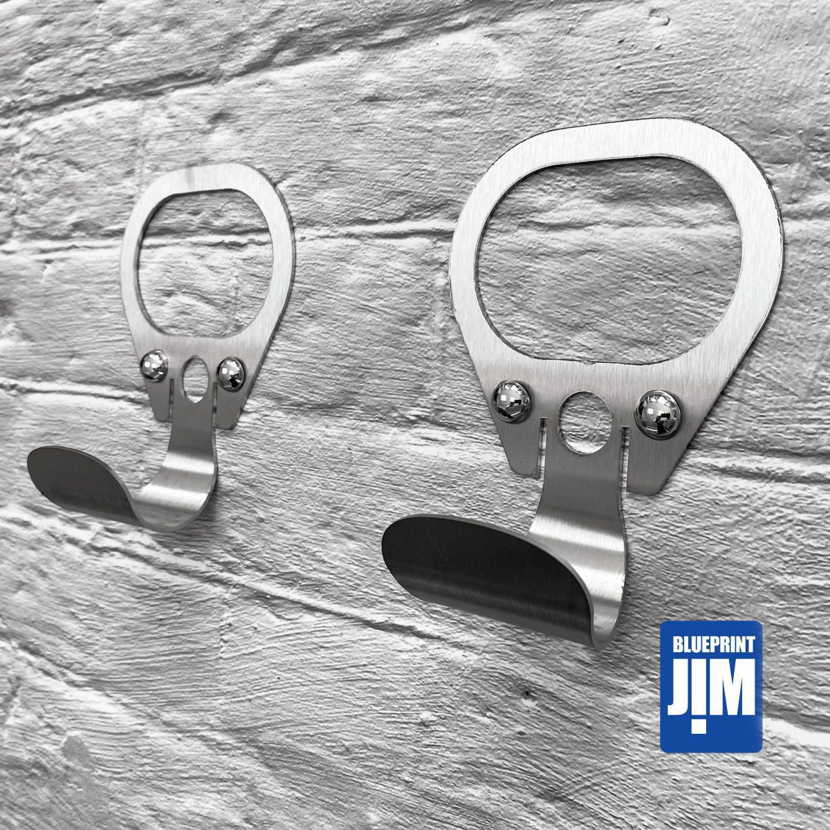 Twin pack Retro Ringpull Coat Hook