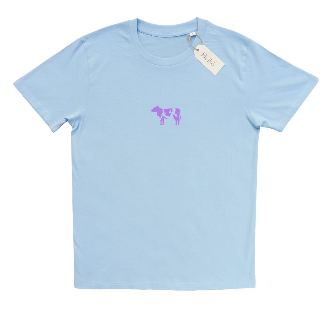 Pink Cow | 100% organic cotton t-shirt | Sustainable & vegan | Unisex