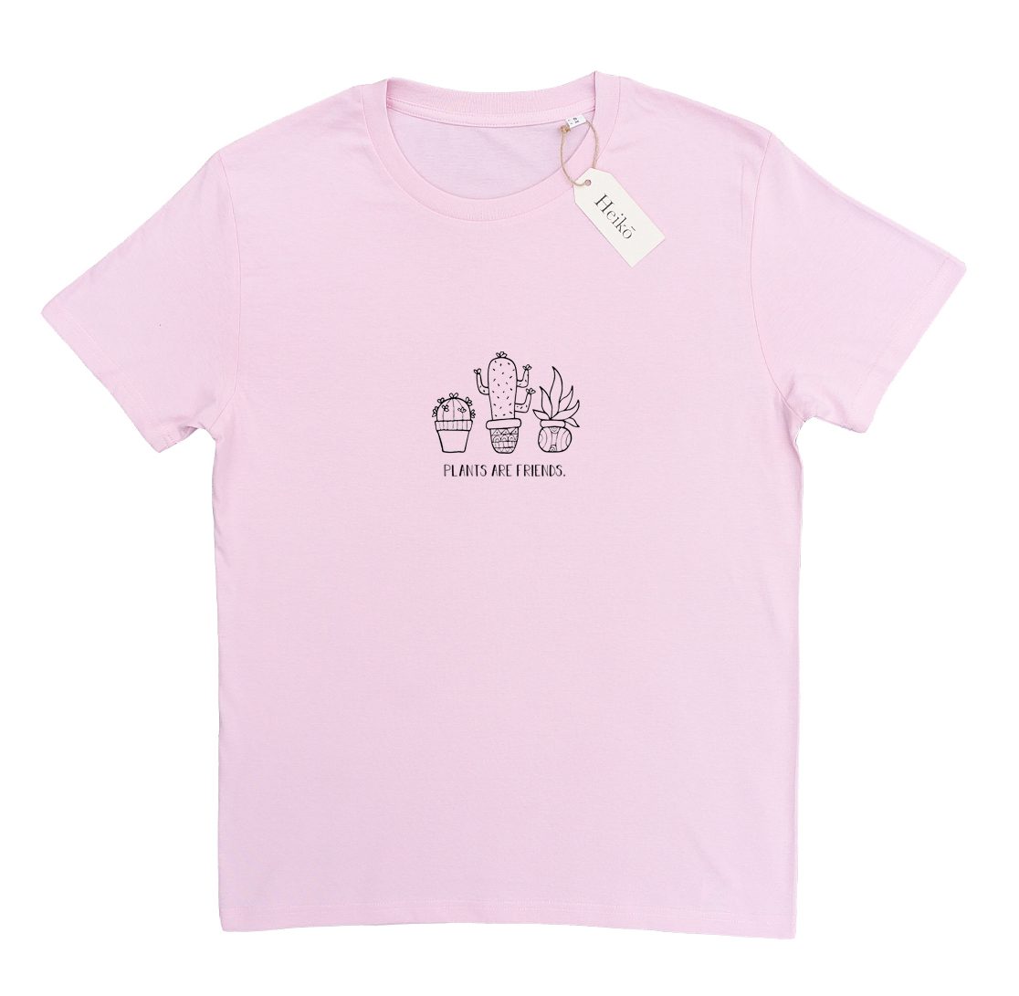 Plants are Friends | 100% organic cotton t-shirt | Sustainable & vegan | Unisex