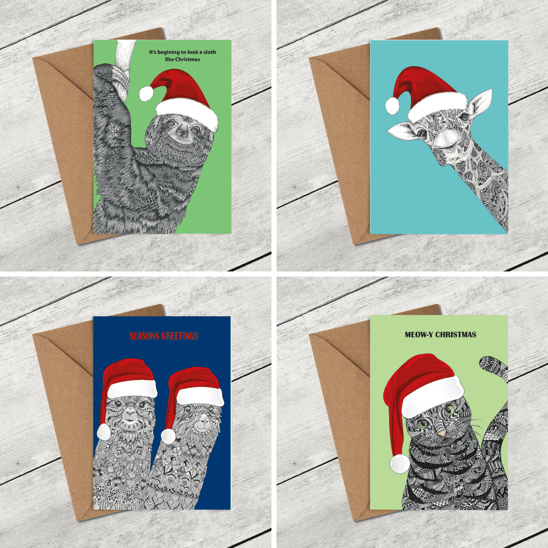 Multi pack of Christmas cards for all occasions