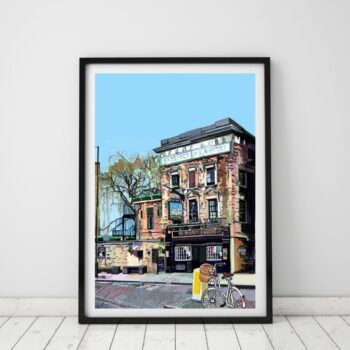 Prospect of Whitby, Wapping, East London Art Print