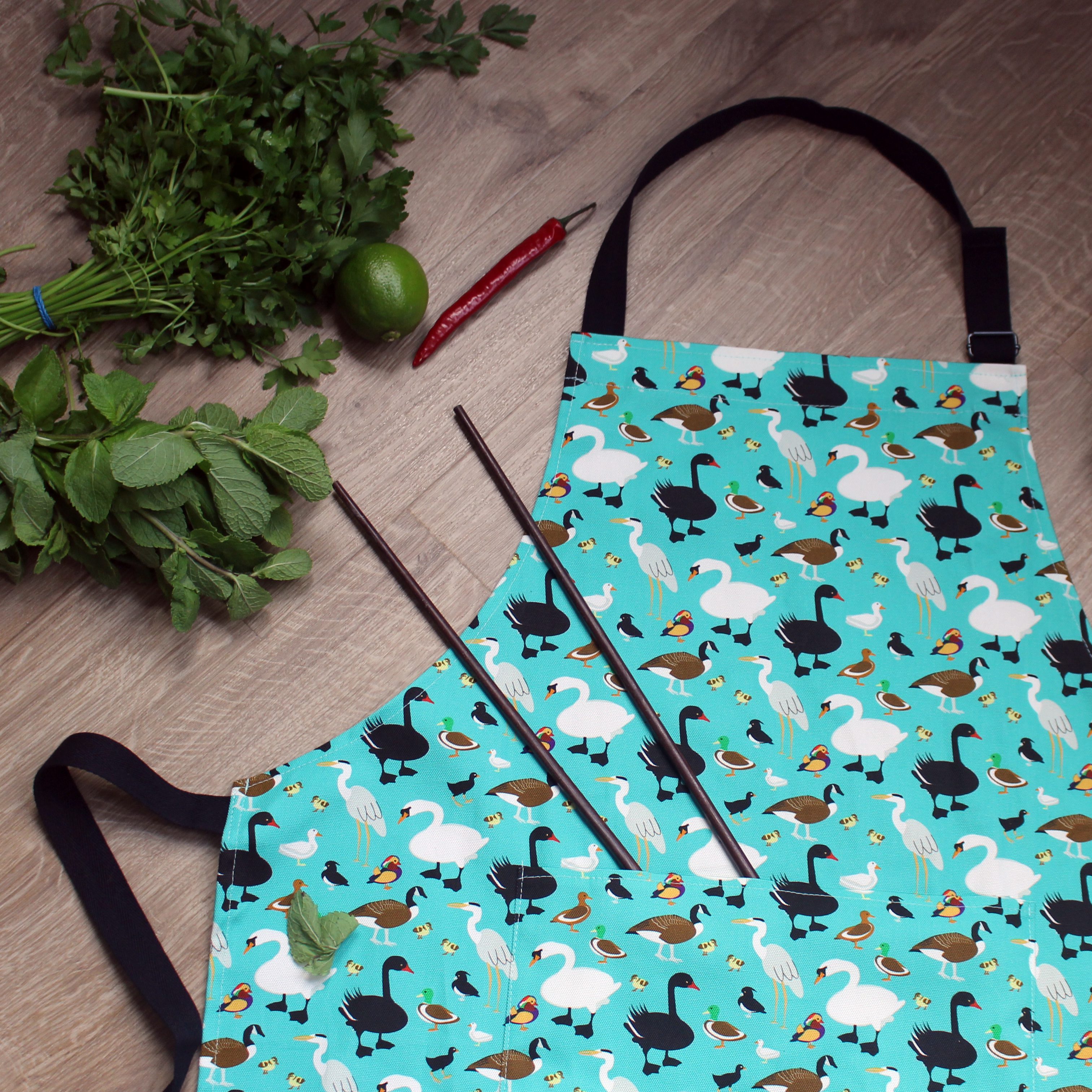 Duck Pond Unisex Adult Apron