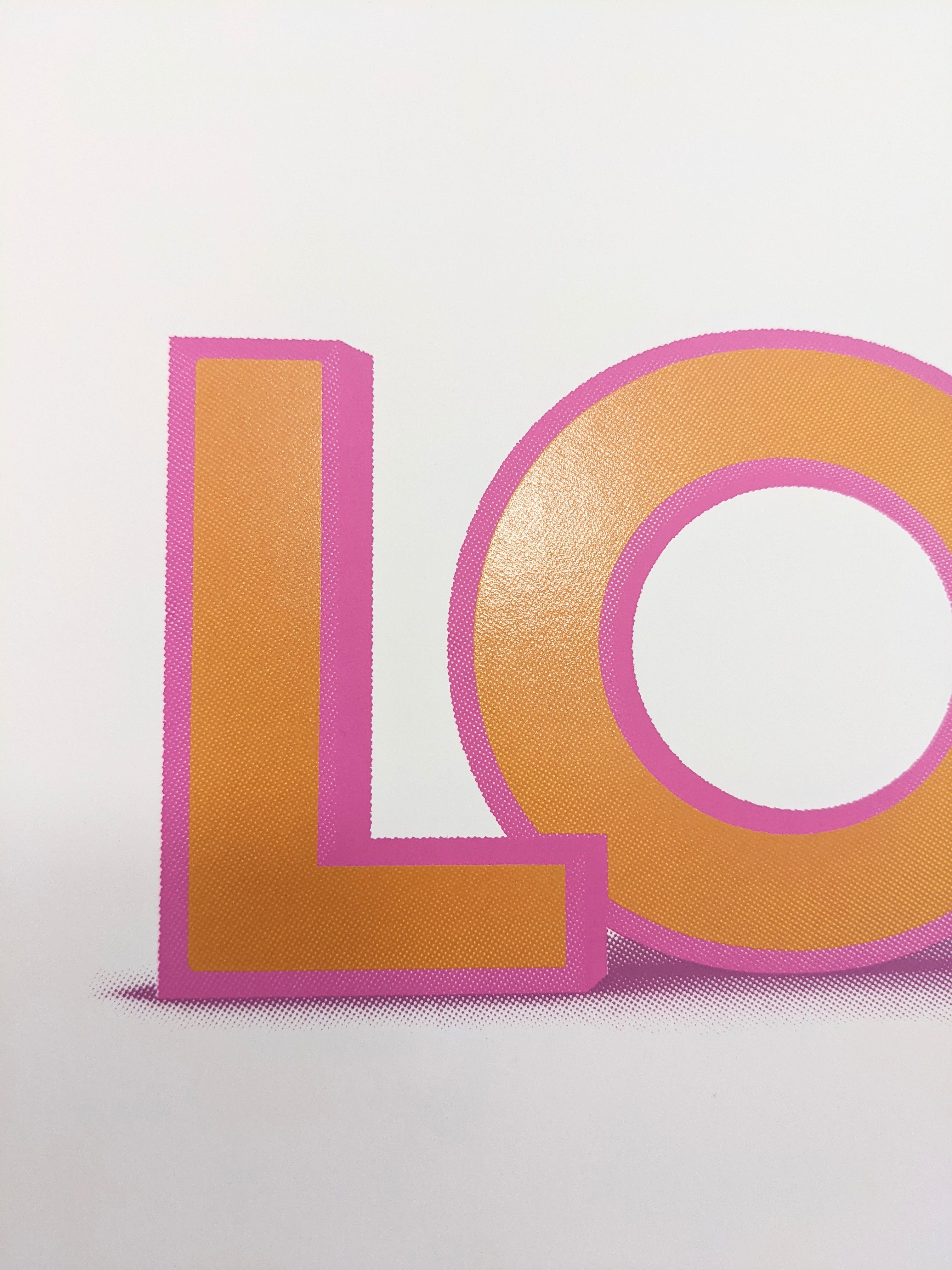 LOVE Screen print