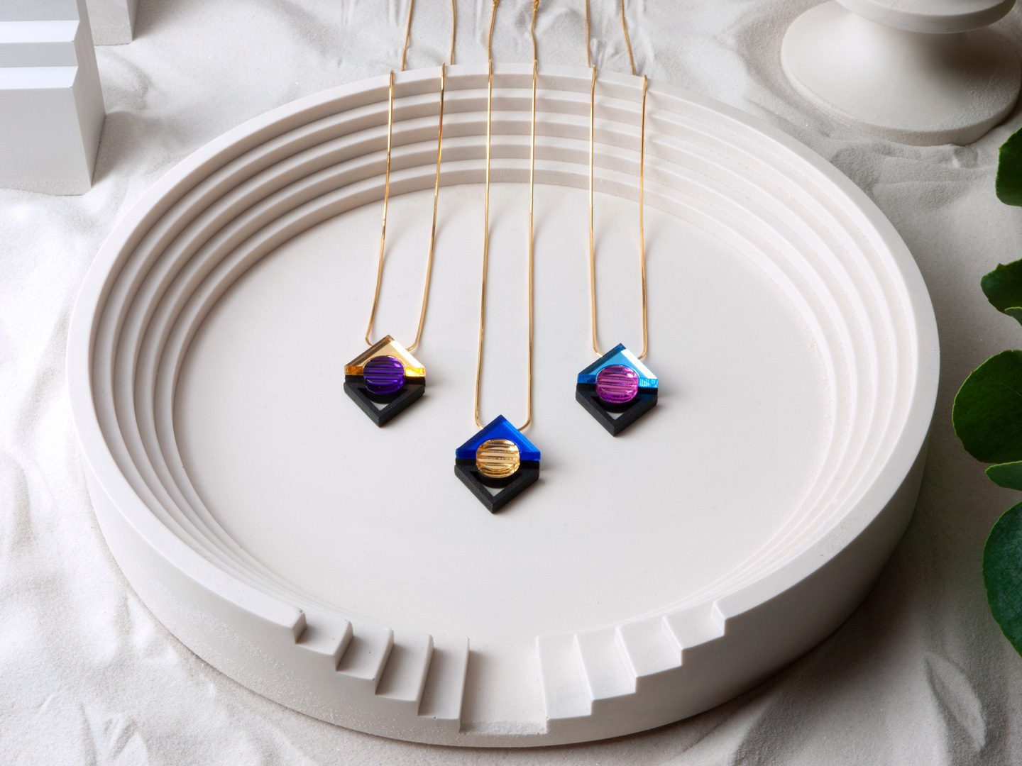 FORM075 KHUFU I Necklace - Various Colours