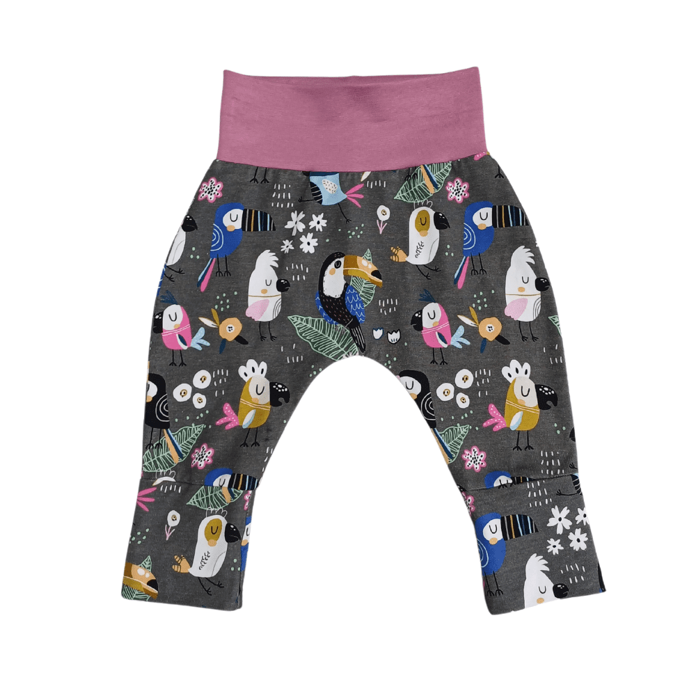 Tropical bird Get up and Grow leggings