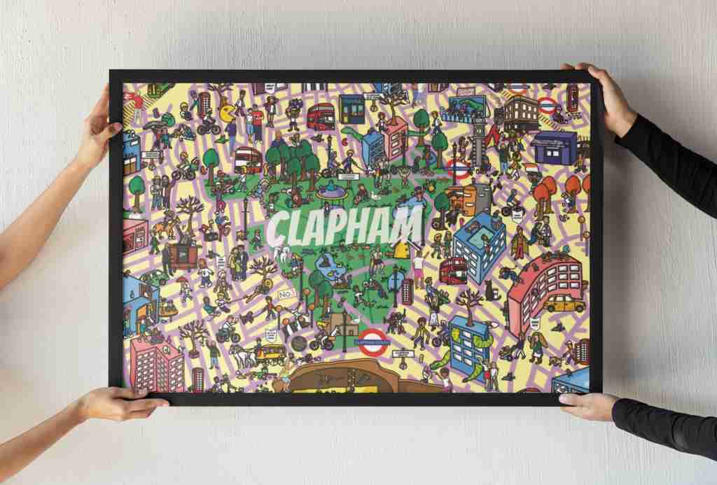 Clapham Artwork - Illustration