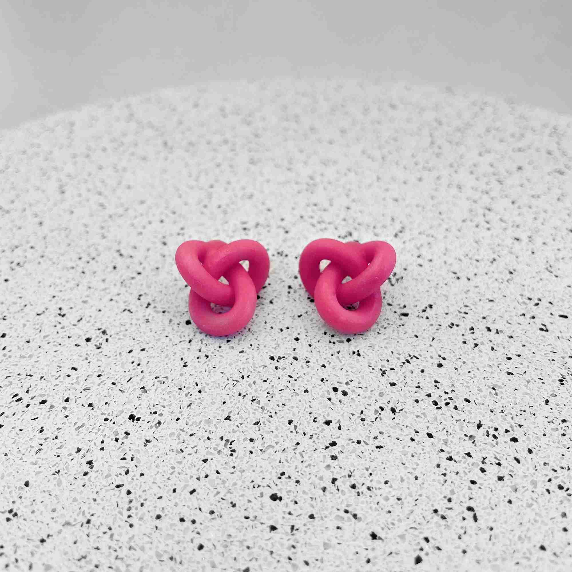 Knotted Stud Earrings