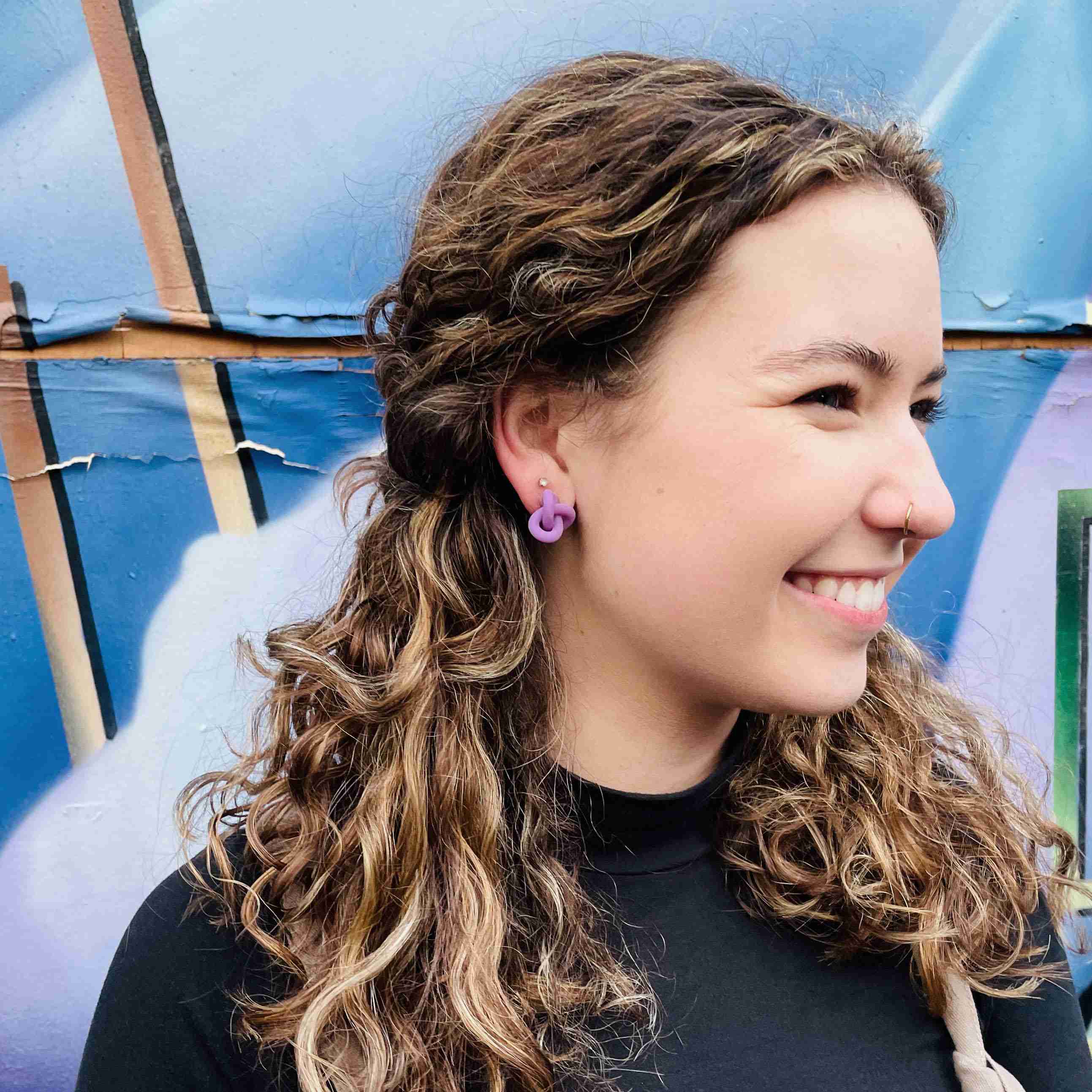 Knotted Stud Earrings
