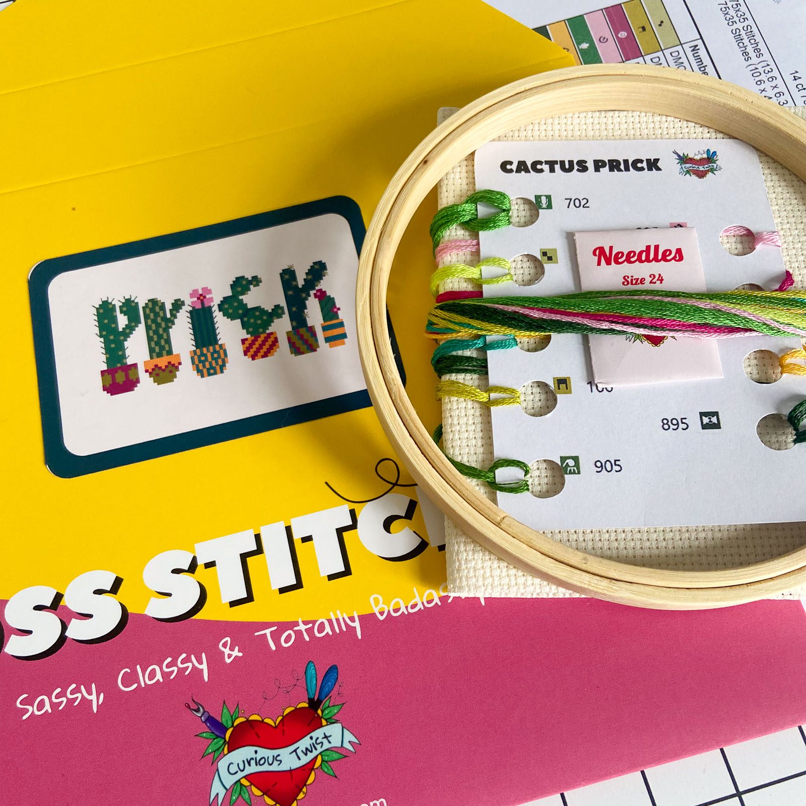 Prick - Cactus Cross Stitch Kit