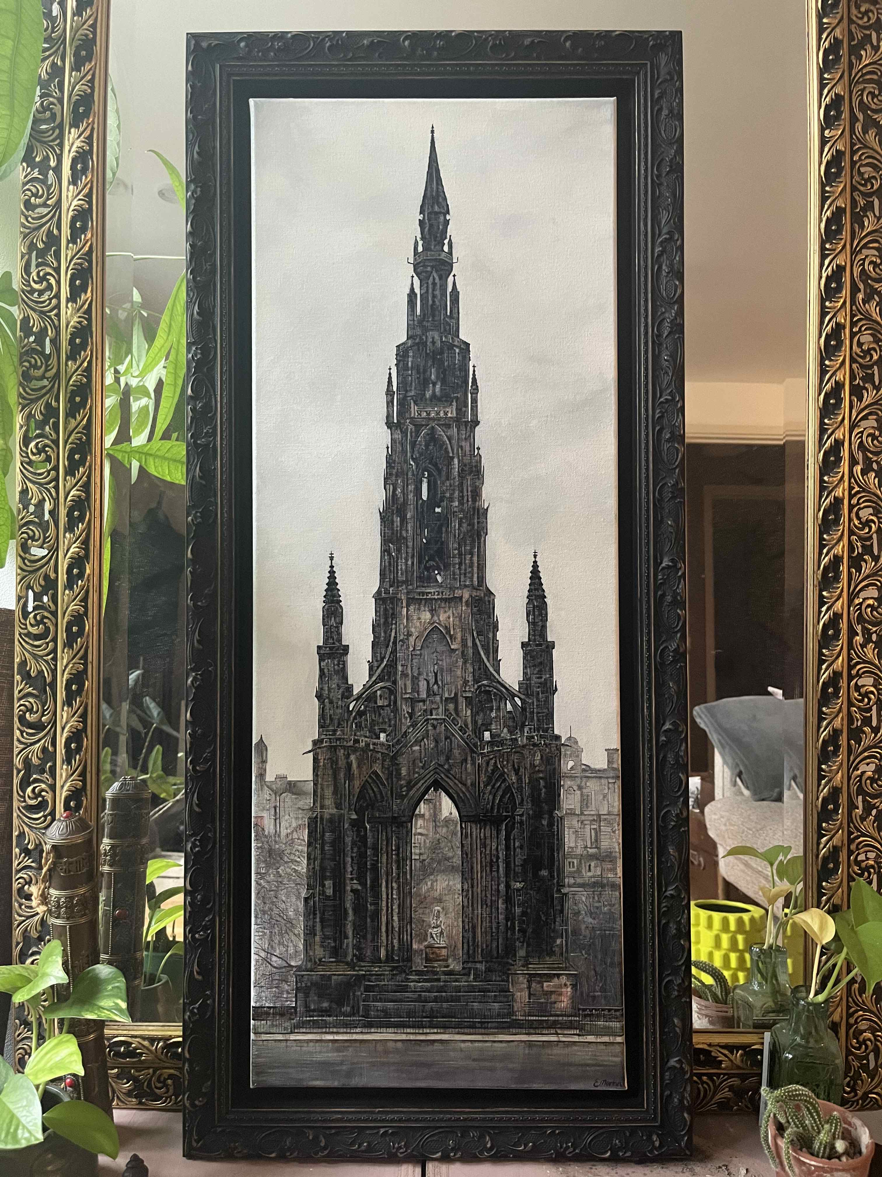 Scott Monument Art Print
