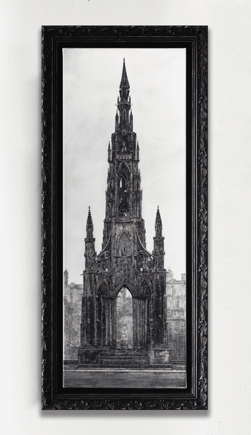 Scott Monument Art Print