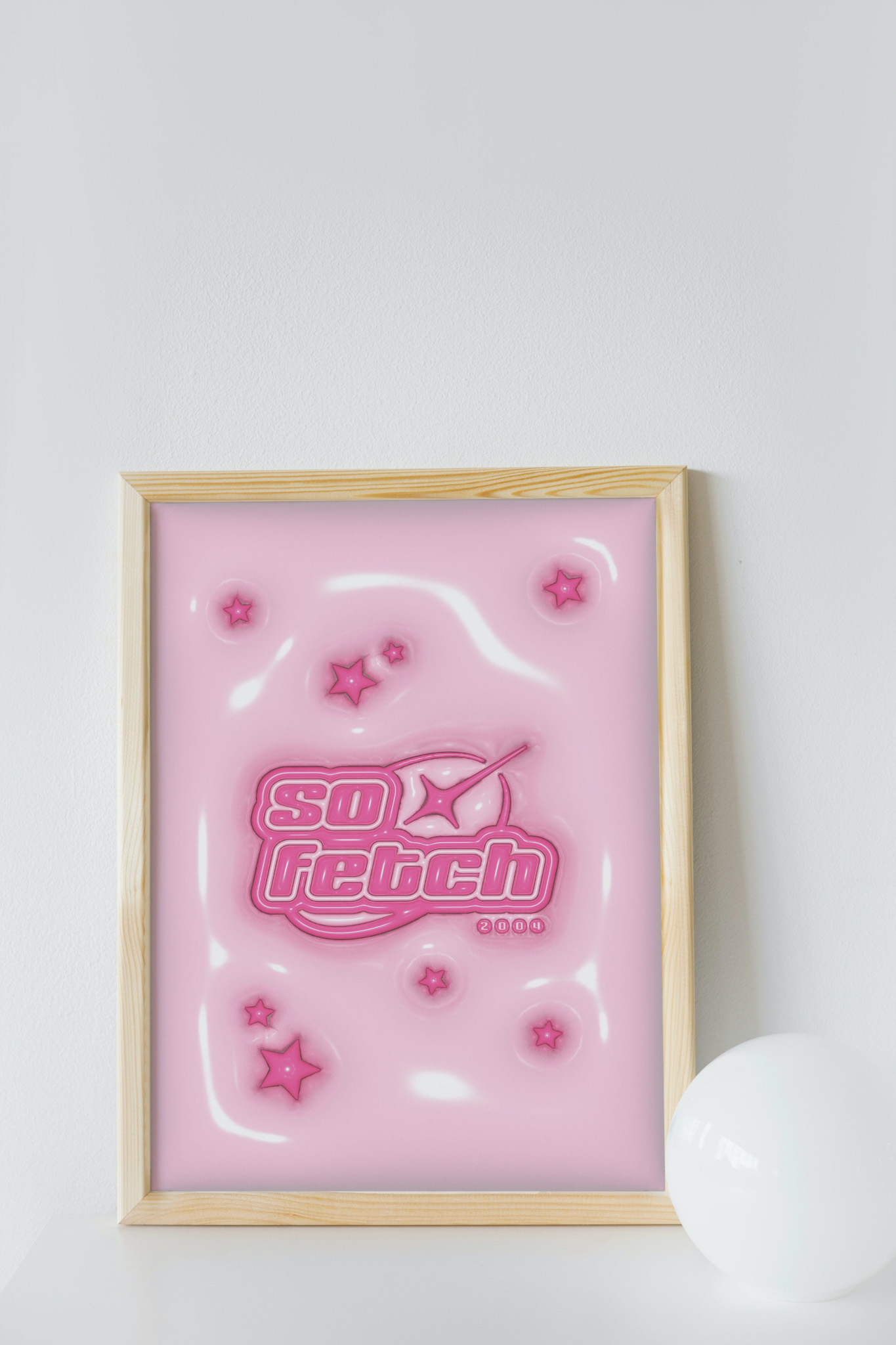 So Fetch Y2K Print