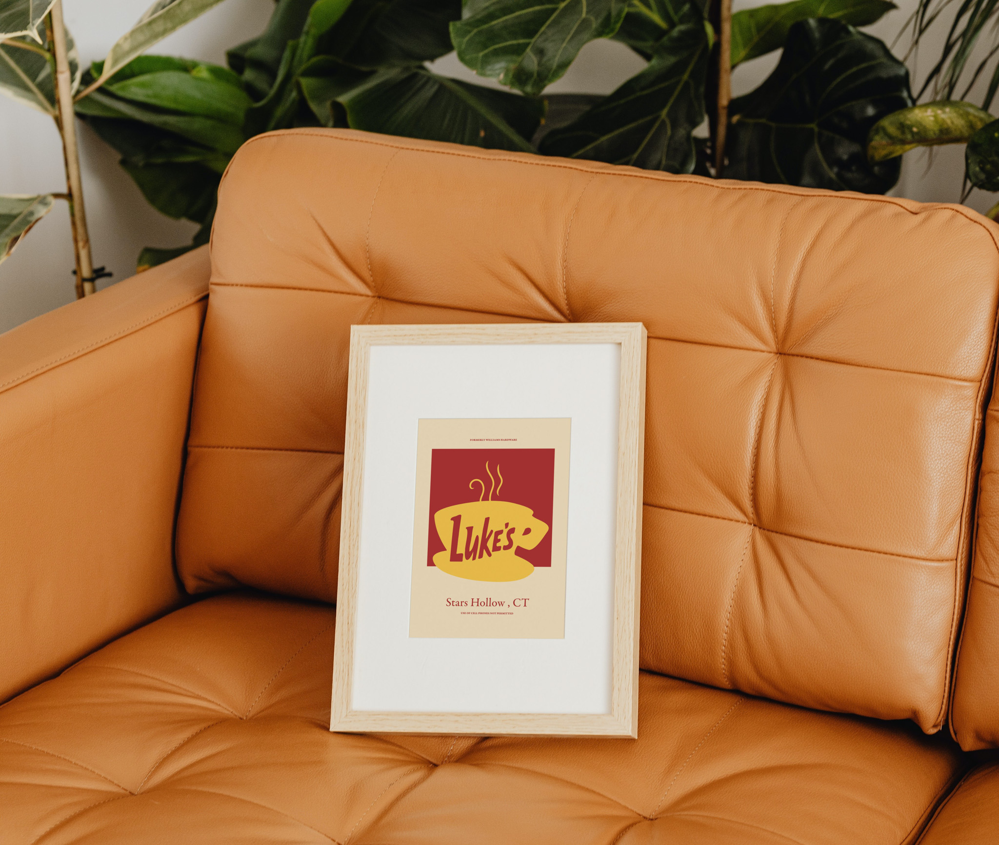 Luke's Diner Gilmore Girls Print