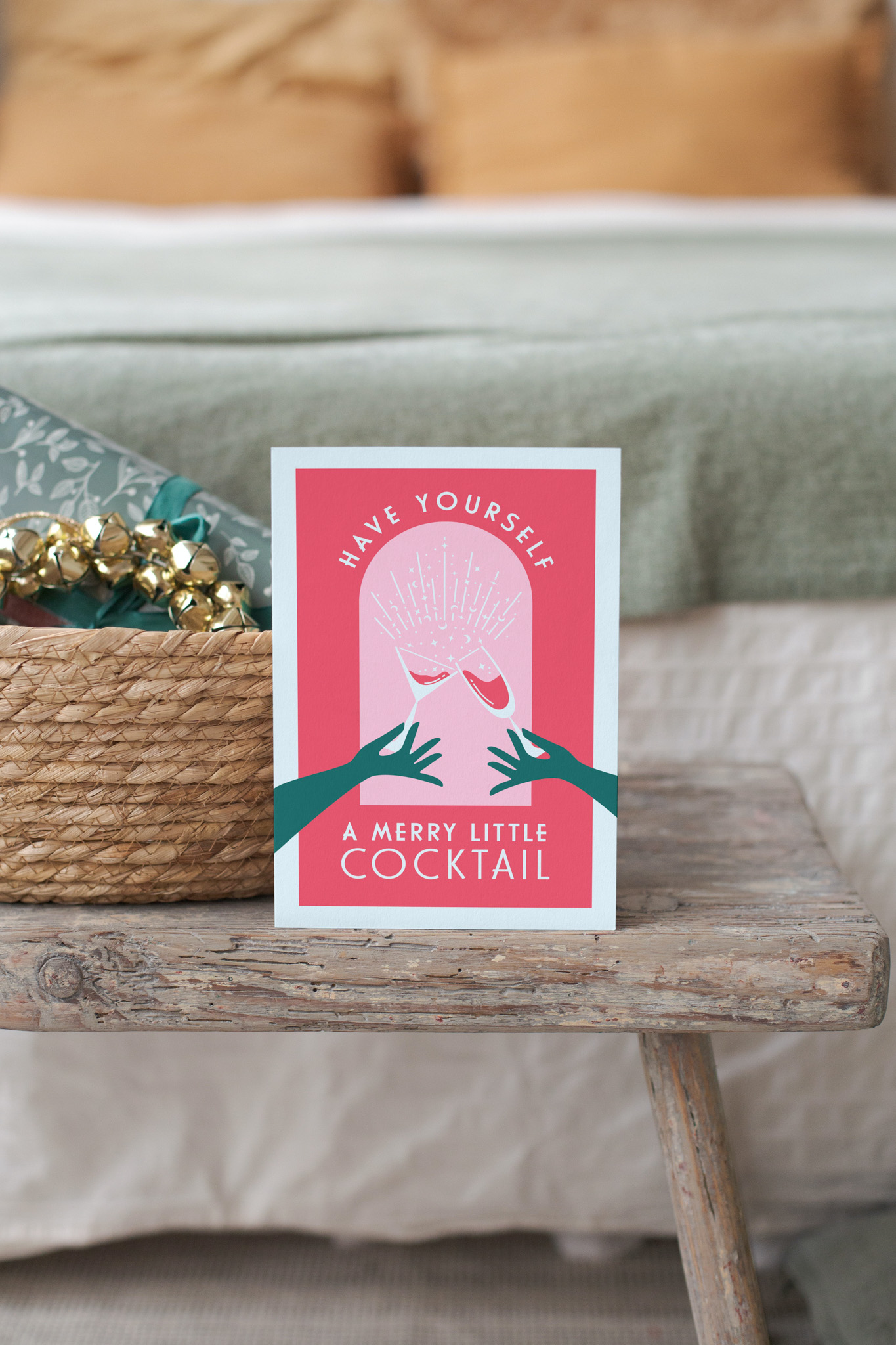 Have yourself a Merry Little Cocktail Christmas Card