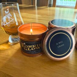 Wee Dram Bonnie Glow A Wee Dram candle - Scottish whisky scented candle inspired by traditional dram