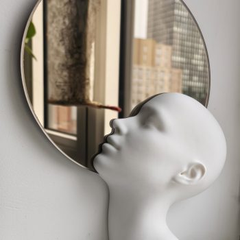 Echoes of the Self – Mirror Sculpture