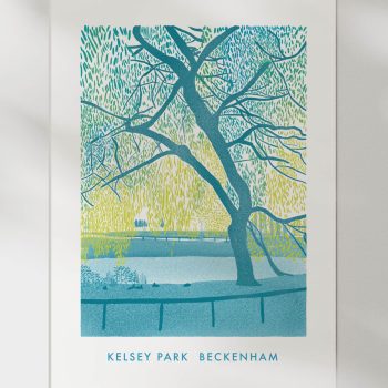 Kelsey Park Art Print - Beckenham South London