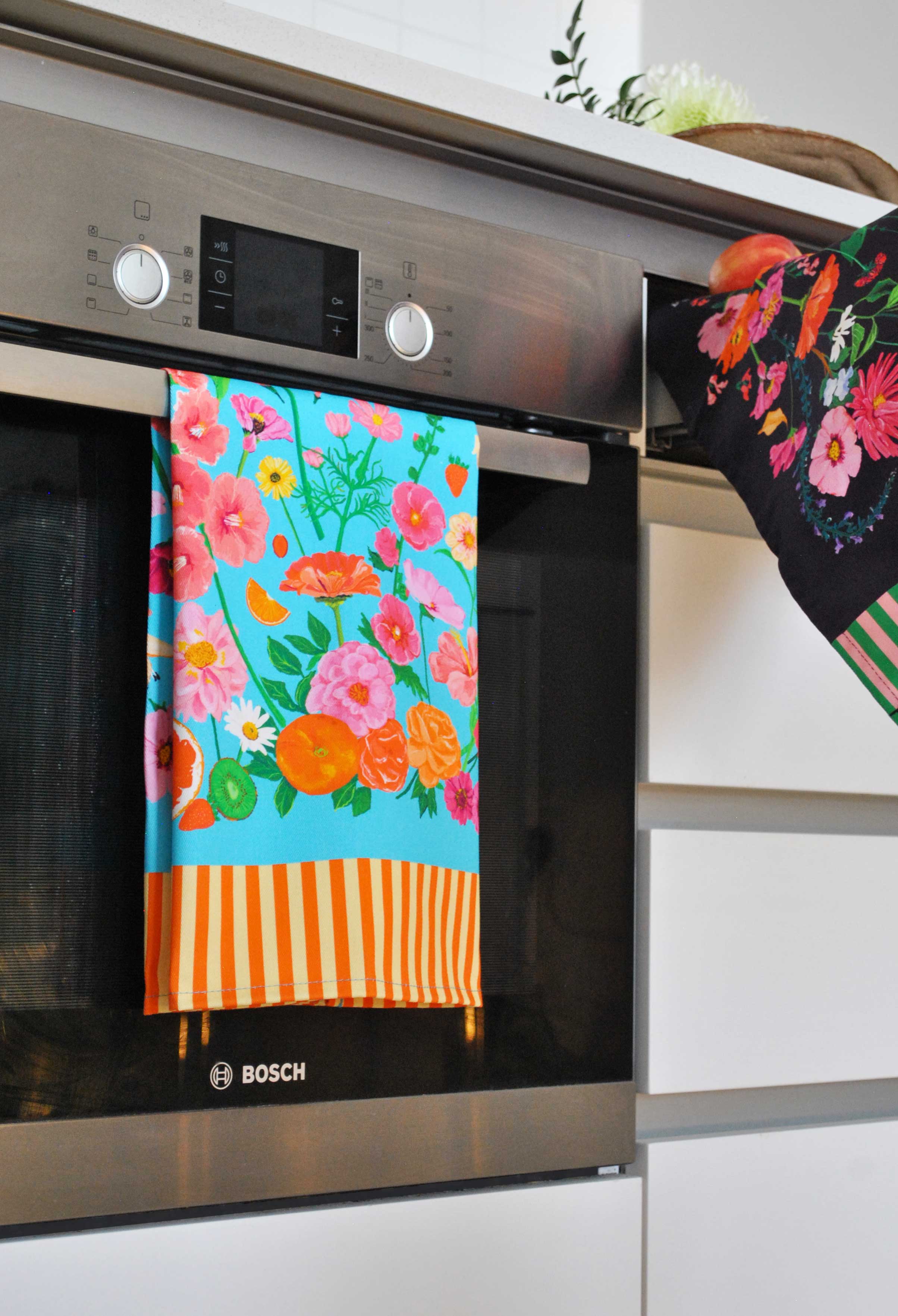 Bubblegum Blue Tea Towel